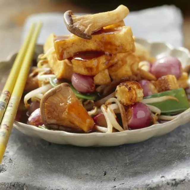 Stir-fried Tofu with Vegetables